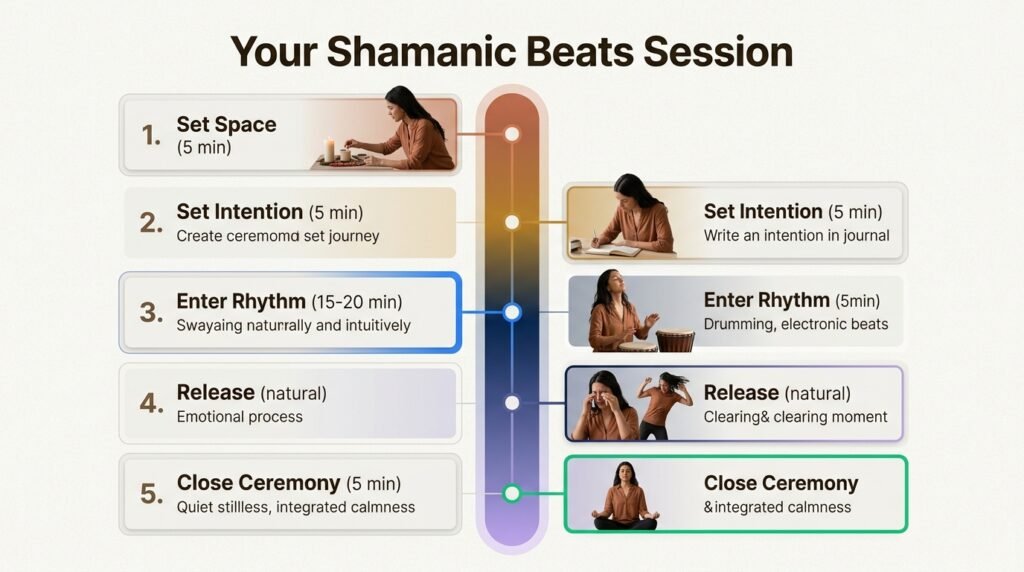 five phase shamanic session